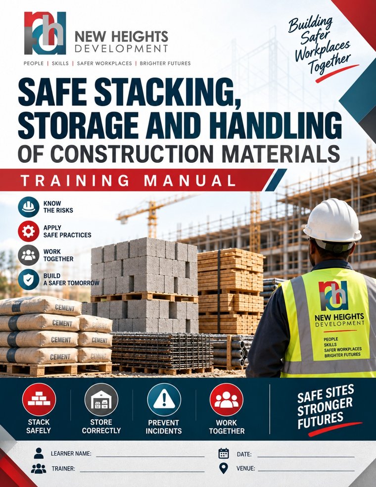 Sample NHDT training manual cover